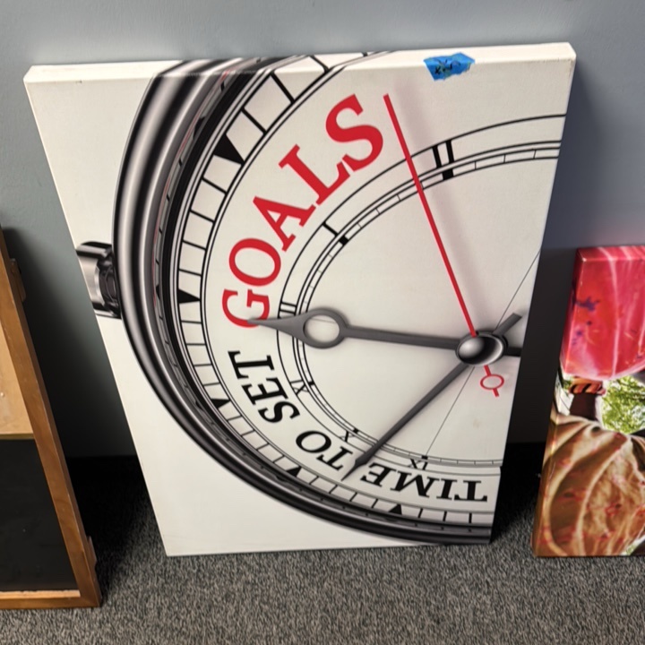 Time to set goals print